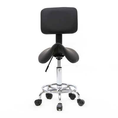 Saddle Height Adjustable Bar Stool