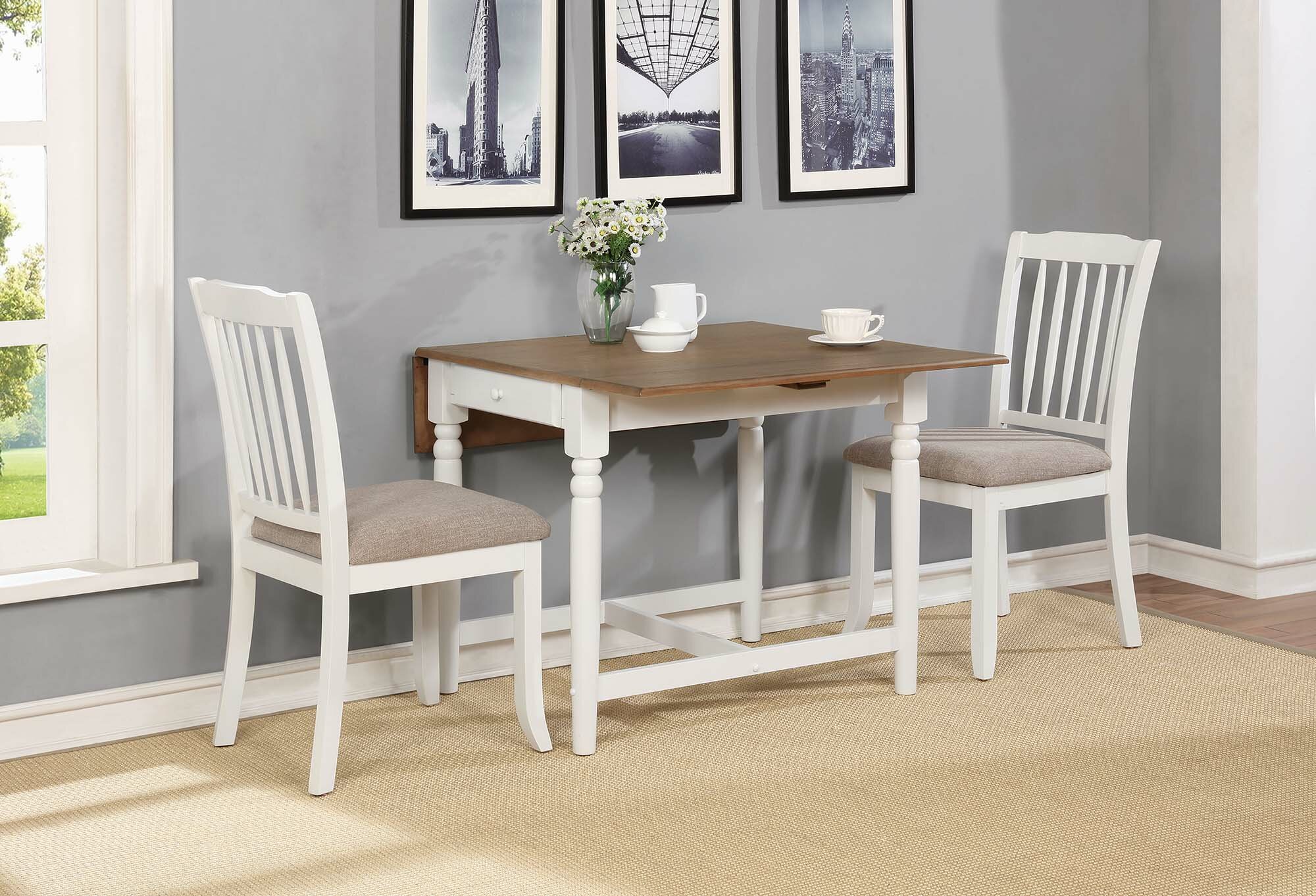 Charlton Home Furr Drop Leaf Dining Table Reviews