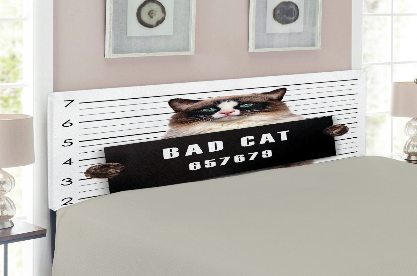 cat headboard