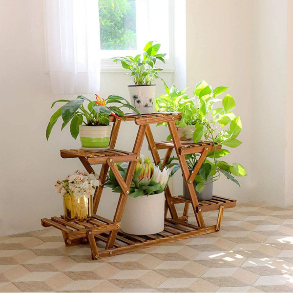 wayfair multi tiered plant stand