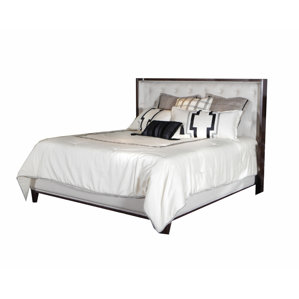 Regent Upholstered Panel Bed by Bombay Heritage