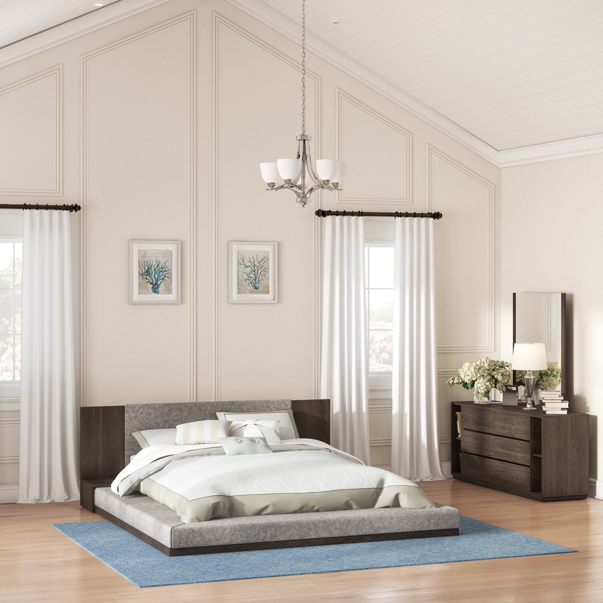 American Furniture Classics Six Piece Bedroom Set Grey,What Does 400 Sq Ft Look Like