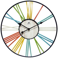 Orange Ebern Designs Wall Clocks You Ll Love In 2021 Wayfair