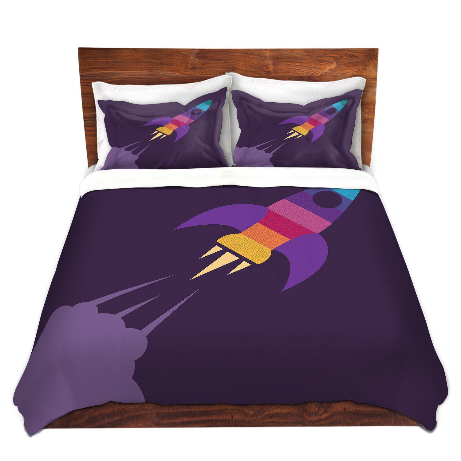 Zoomie Kids Ferryhill Kim Hubball Rocket Nursery Microfiber Duvet Zoomie Kids Ferryhill Kim Hubball Rocket Nursery Microfiber Duvet Covers Wayfair