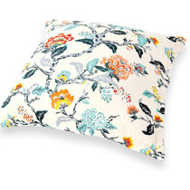 Roostery Pillow Sham 100% Cotton Sateen 26in x 26in Knife-Edge Sham Boho Watercolor Floral Flowers Baby Girl Autumn Fall Print Roostery Pillow Sham 100% Cotton Sateen 26in x 26in Knife-Edge Sham Boho Watercolor Floral Flowers Baby Girl Autumn Fall Print