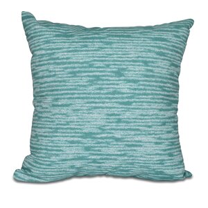 Hancock Marled Knit Geometric Print Throw Pillow
