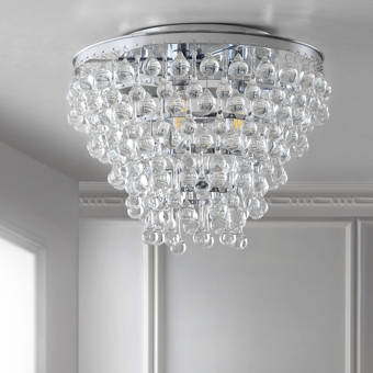 Birch Lane Madge 4 Light 14 Lantern Square Semi Flush Mount Reviews Wayfair