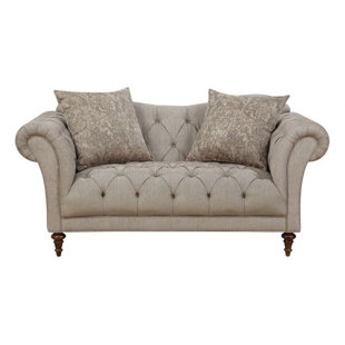 Go to store & view more images Alcott Hill Haygood Chesterfield Loveseat