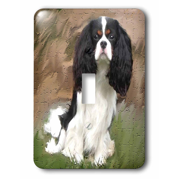 3drose Cavalier Spaniel 1 Gang Toggle Light Switch Wall Plate Wayfair