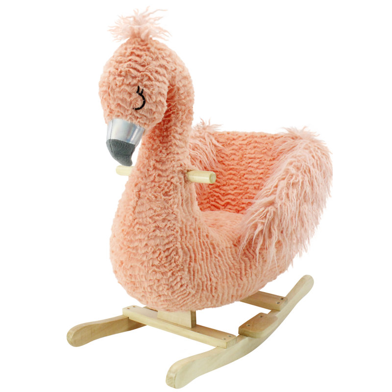 pottery barn flamingo rocker