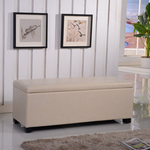 Go to store & view more images Bellasario Collection Classic Leather Storage Bench