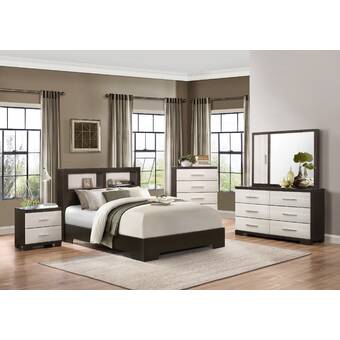 Brayden Studio Hastings 6 Drawer Double Dresser With Mirror Wayfair