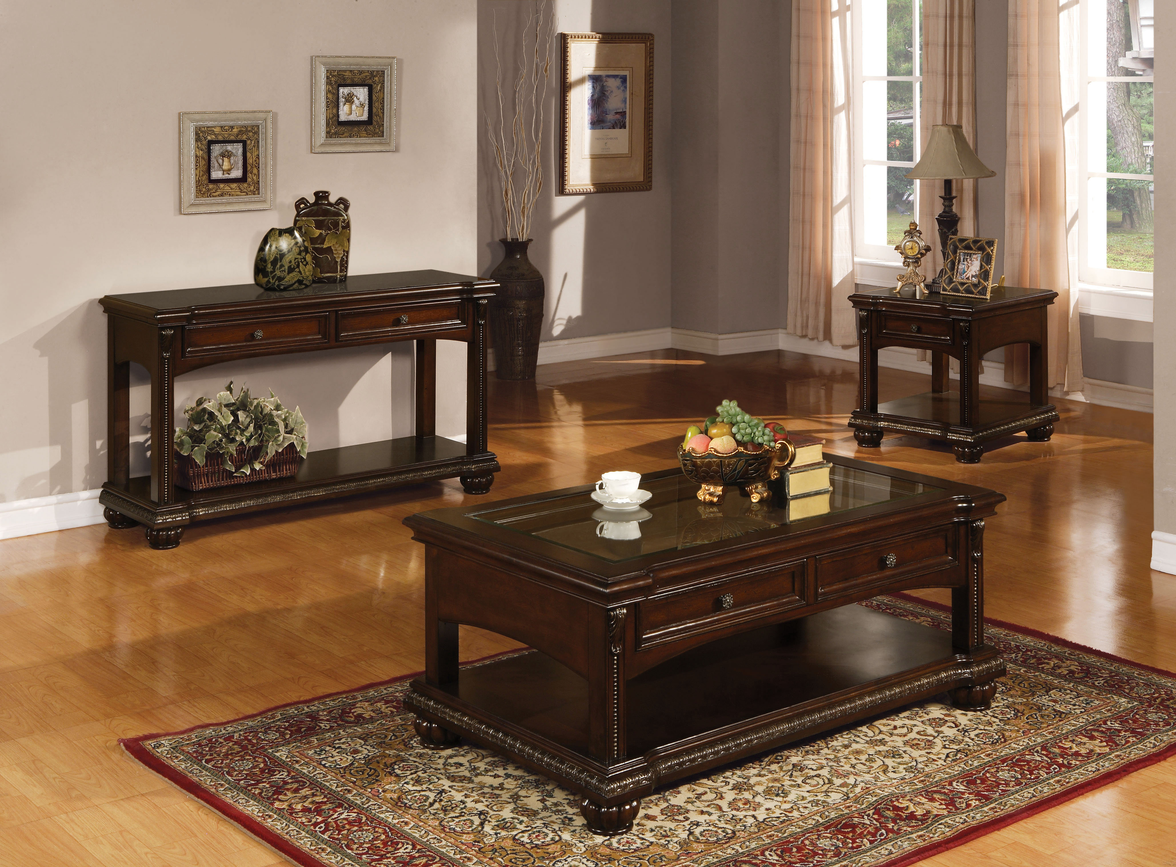 Wentz 3 Piece Coffee Table Set