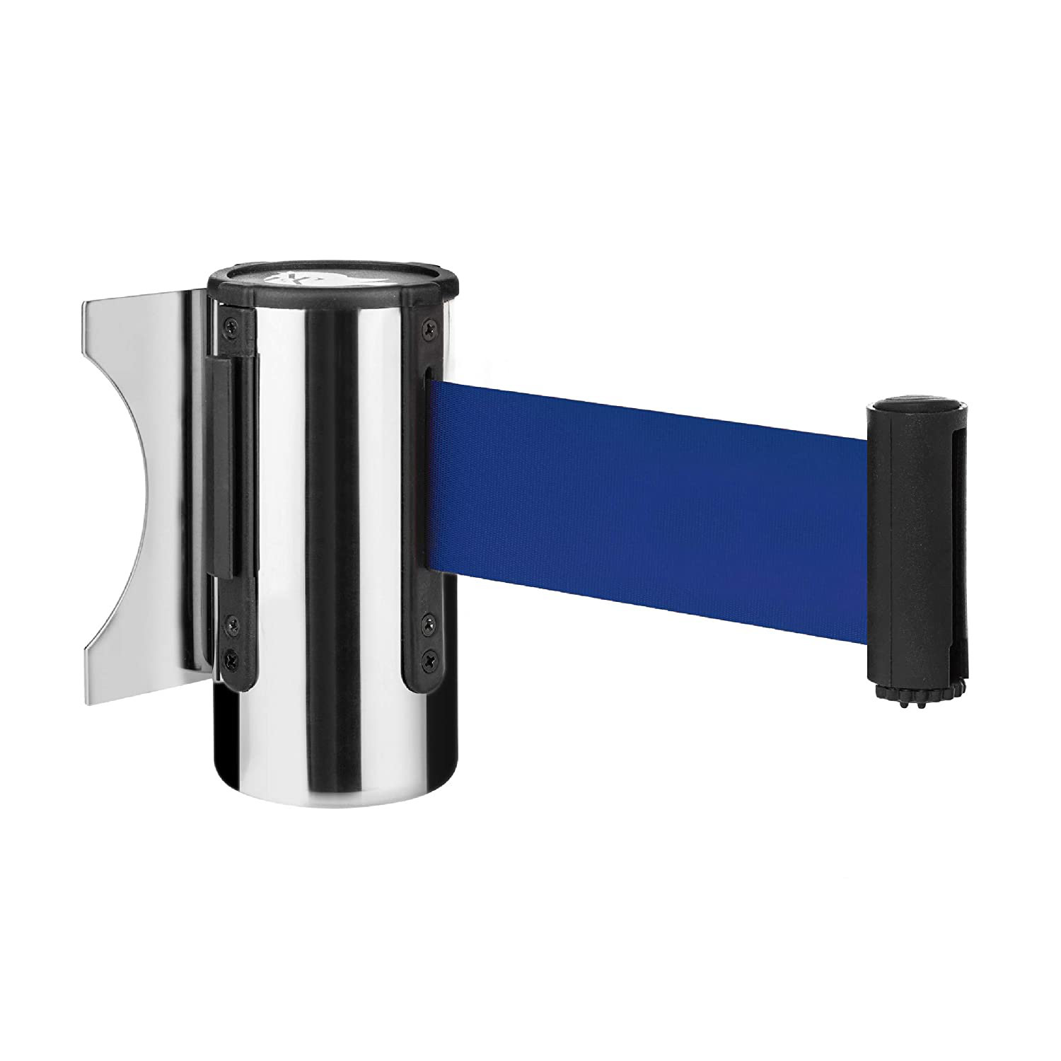 Wall Mount Crowd Control Wall Barriers Retractable Belt Safe Braking ...