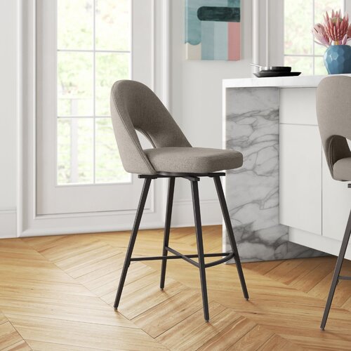 Mercury Row® Etna Swivel Counter & Bar Stool & Reviews | Wayfair