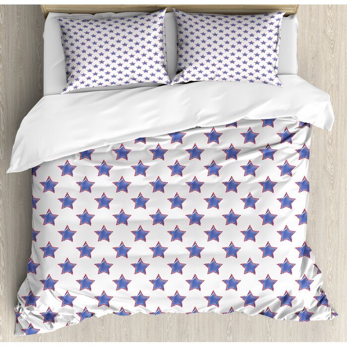 East Urban Home Star Duvet Cover Set Wayfair