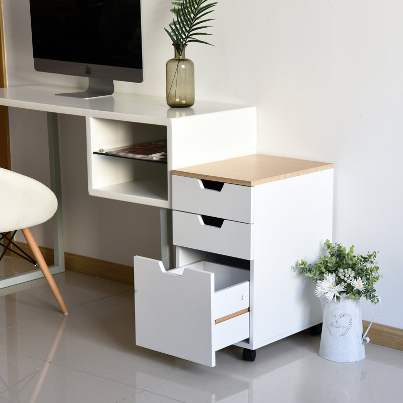 Ebern Designs Bretagne Modern Vertical Filing Cabinet Reviews