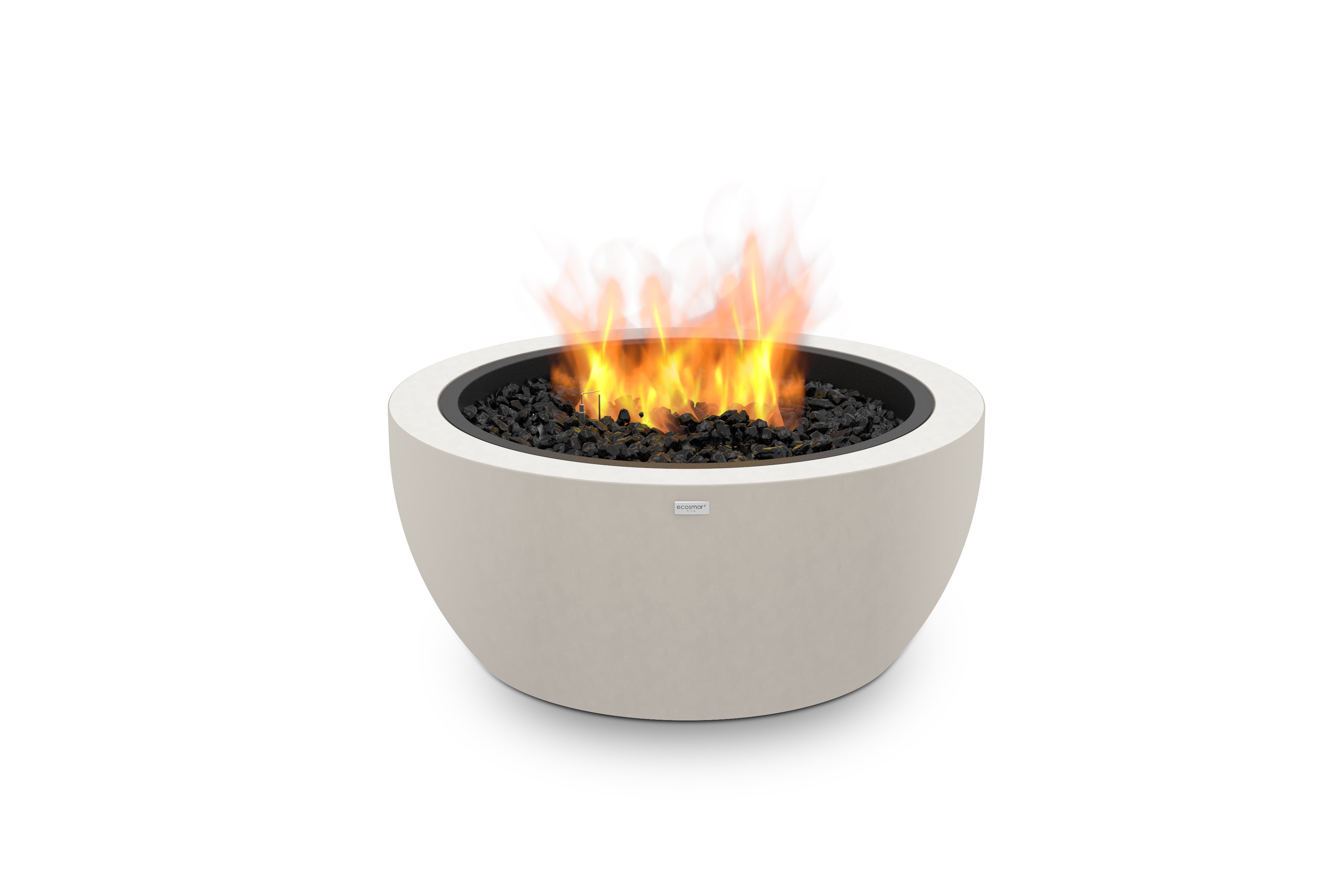 Ecosmart Fire Pod Freestanding Stainless Steel Propane Natural Gas