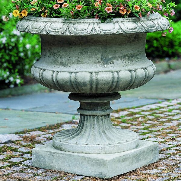 Campania International, Inc Cast Stone Urn Planter | Wayfair