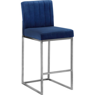 blue bar stools