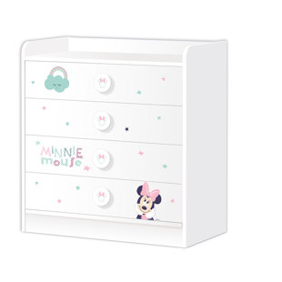 Zoomie Kids Mickey Mouse 4 Drawer Chest Wayfair Co Uk