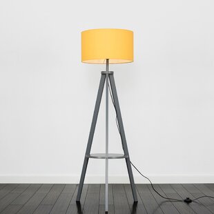 yellow free standing lamp