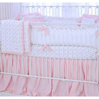 100% Cotton Butterfly Fitted Crib Sheet