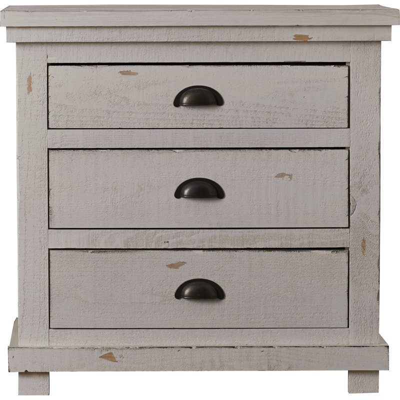 Castagnier 3 Drawer Night Stand