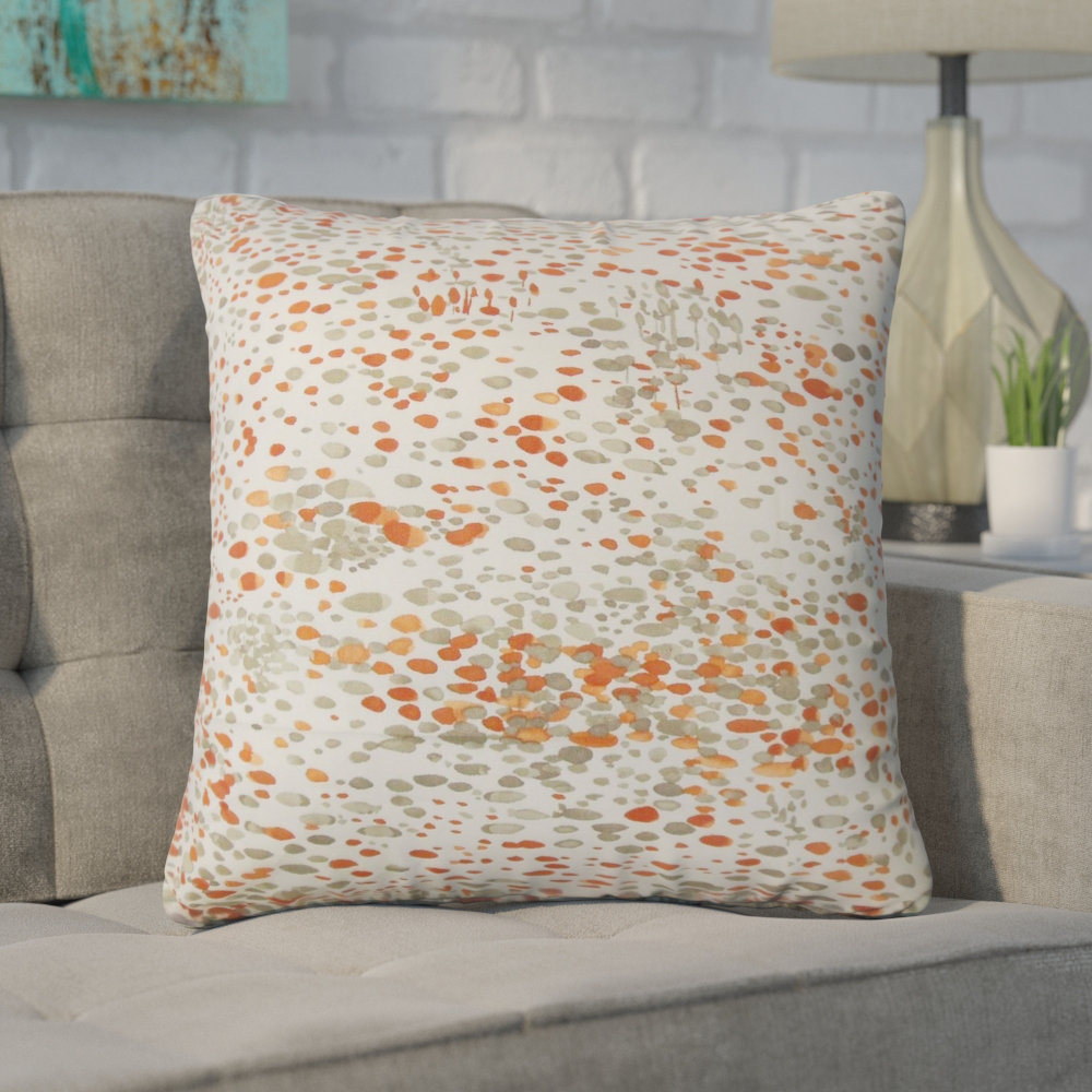 Brayden Studio Yoan Graphic Cotton Throw Pillow Wayfair