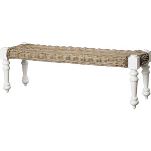 Go to store & view more images Beachcrest Home Parkland Rattan Bench