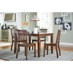 Alice 5 Piece Dining Set by August Grove