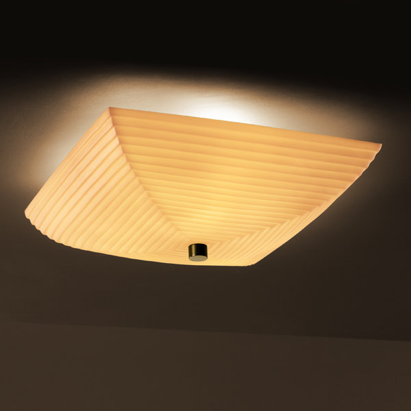 Brayden Studio Wangaratta 6 Light 24 Unique Statement Bowl Flush Mount