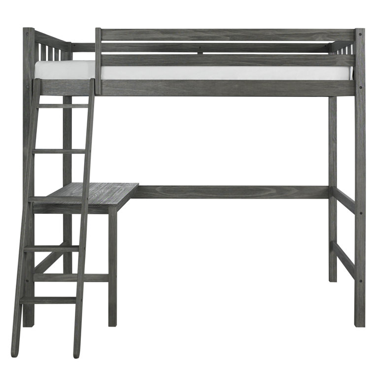 Greyleigh Baby Kids Pauletta Twin Panel Loft Bed With Built In Desk By Greyleigh Baby Kids Reviews Wayfair