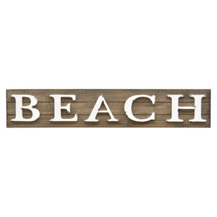 Rustic Beach Decor Wayfair Sign Beach Wall Décor