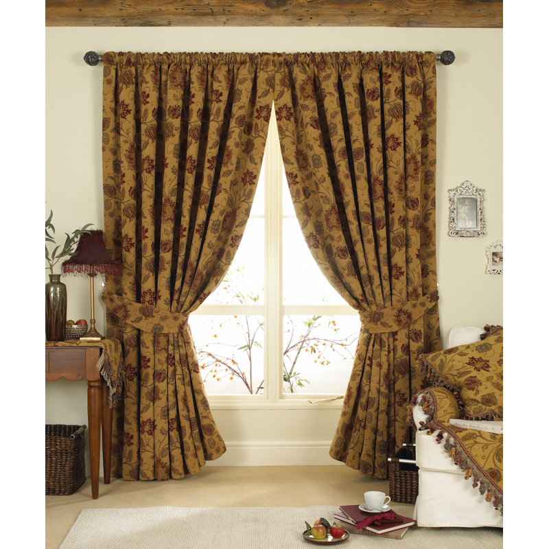 Astoria Grand Eastlake Pencil Pleat Room Darkening Curtains