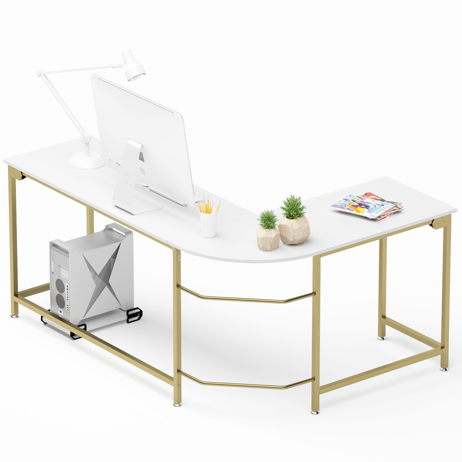 elephance l shaped desk