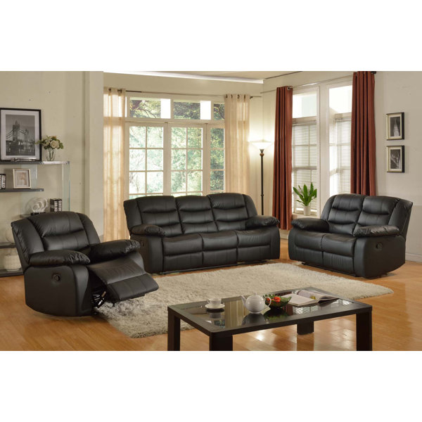 Living In Style Casta 3 Piece Living Room Set & Reviews | Wayfair Living In Style Casta 3 Piece Living Room Set & Reviews | Wayfair