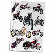 harley davidson bathroom towels