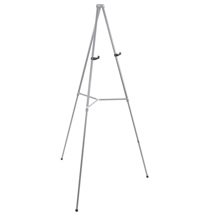 Art Supply 66" Sturdy Silver Aluminum Tripod Artist Field and Display Easel U.S Art Supply 66" Sturdy Silver Aluminum Tripod Artist Field and Display Easel U.S