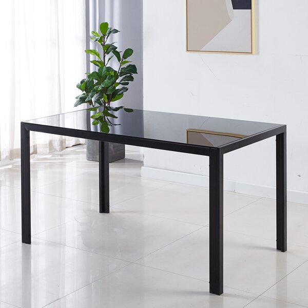 Tempered Glass Dining Table Wayfair