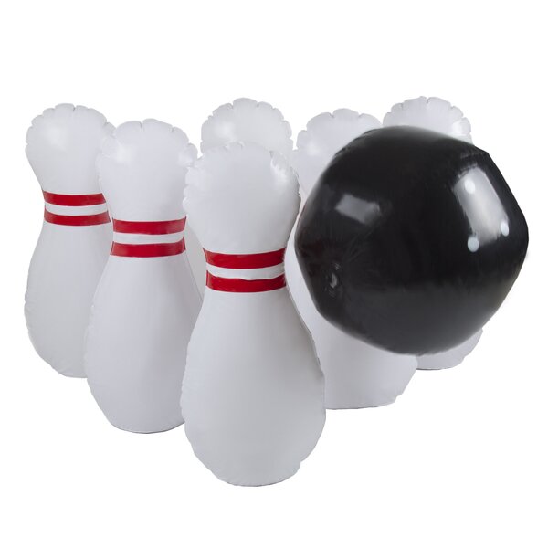 inflatable bowling set target