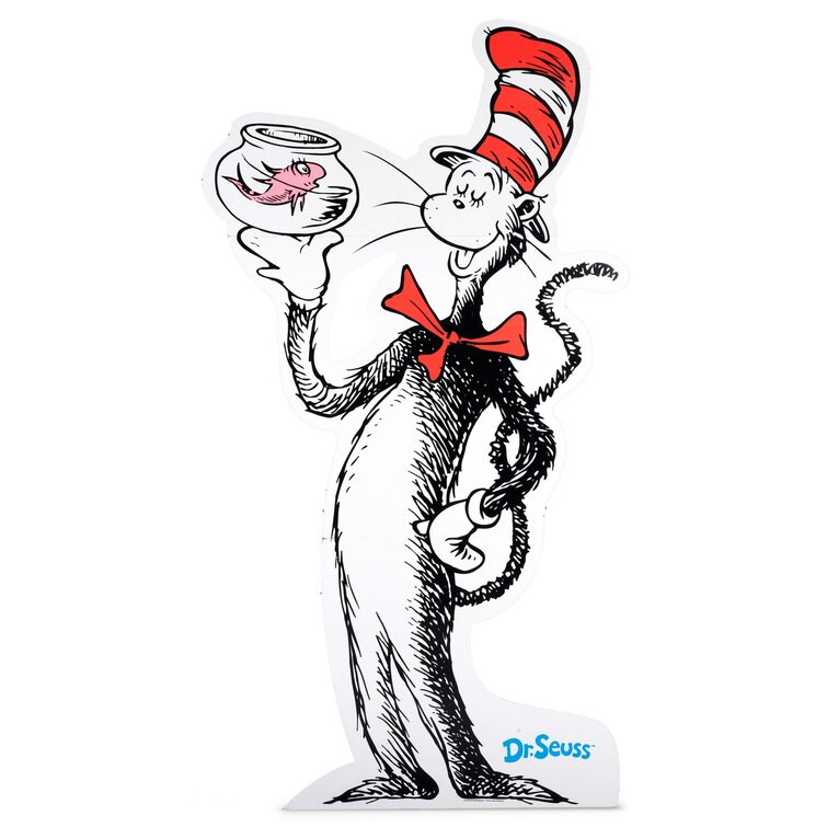 Na Dr Seuss Cat In The Hat Standup Wayfair