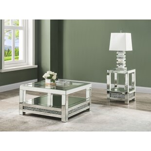 Prompton 2 Piece Coffee Table Set by Everly Quinn