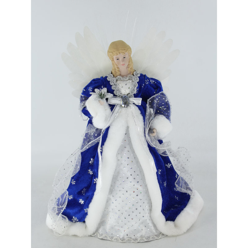 The Holiday Aisle Fiber Optic Angel Lighted Led Christmas Tree