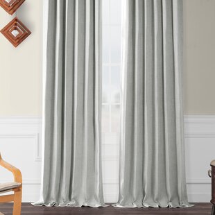 Clem Blackout Rod Pocket Single Curtain Panel