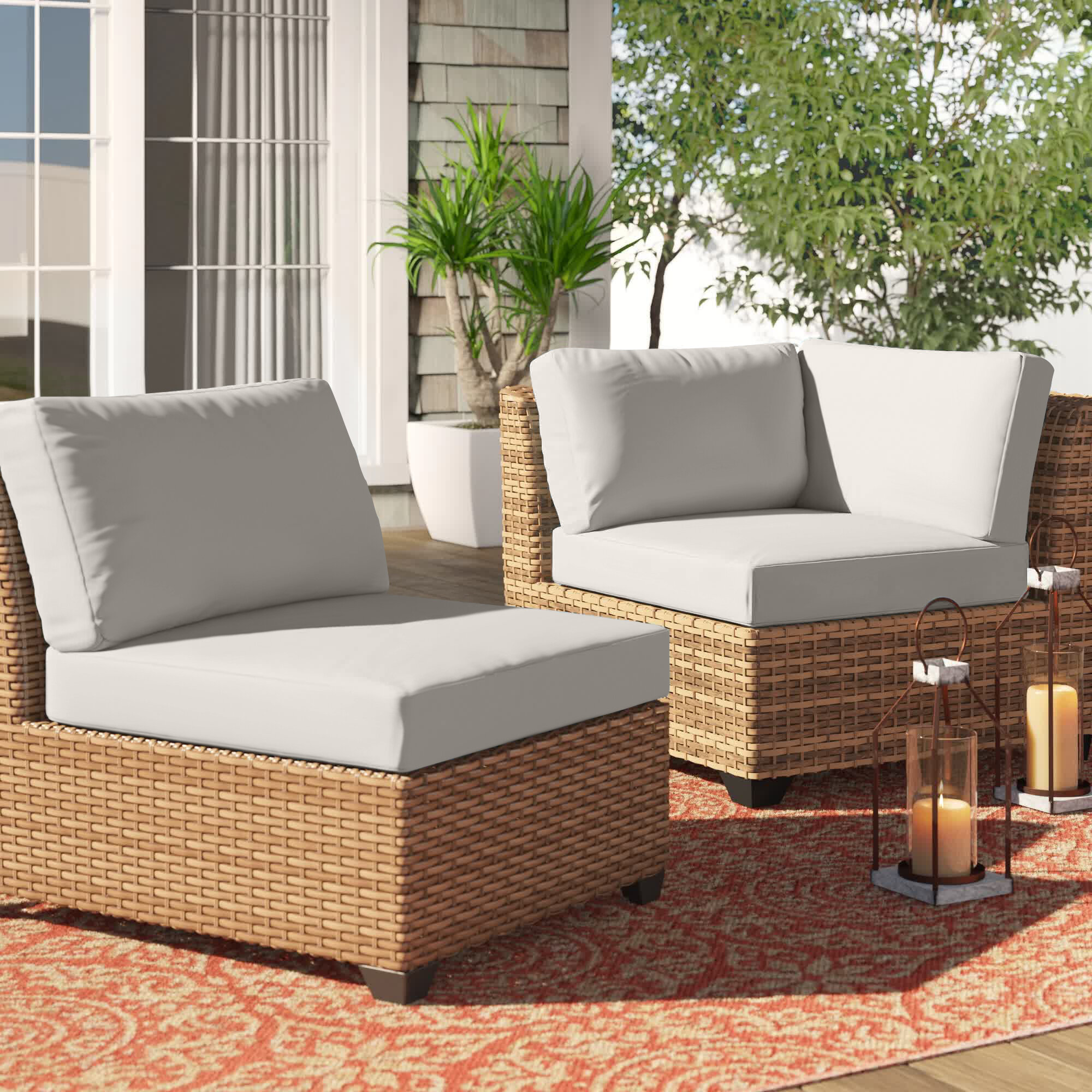 10 piece outdoor cushion set