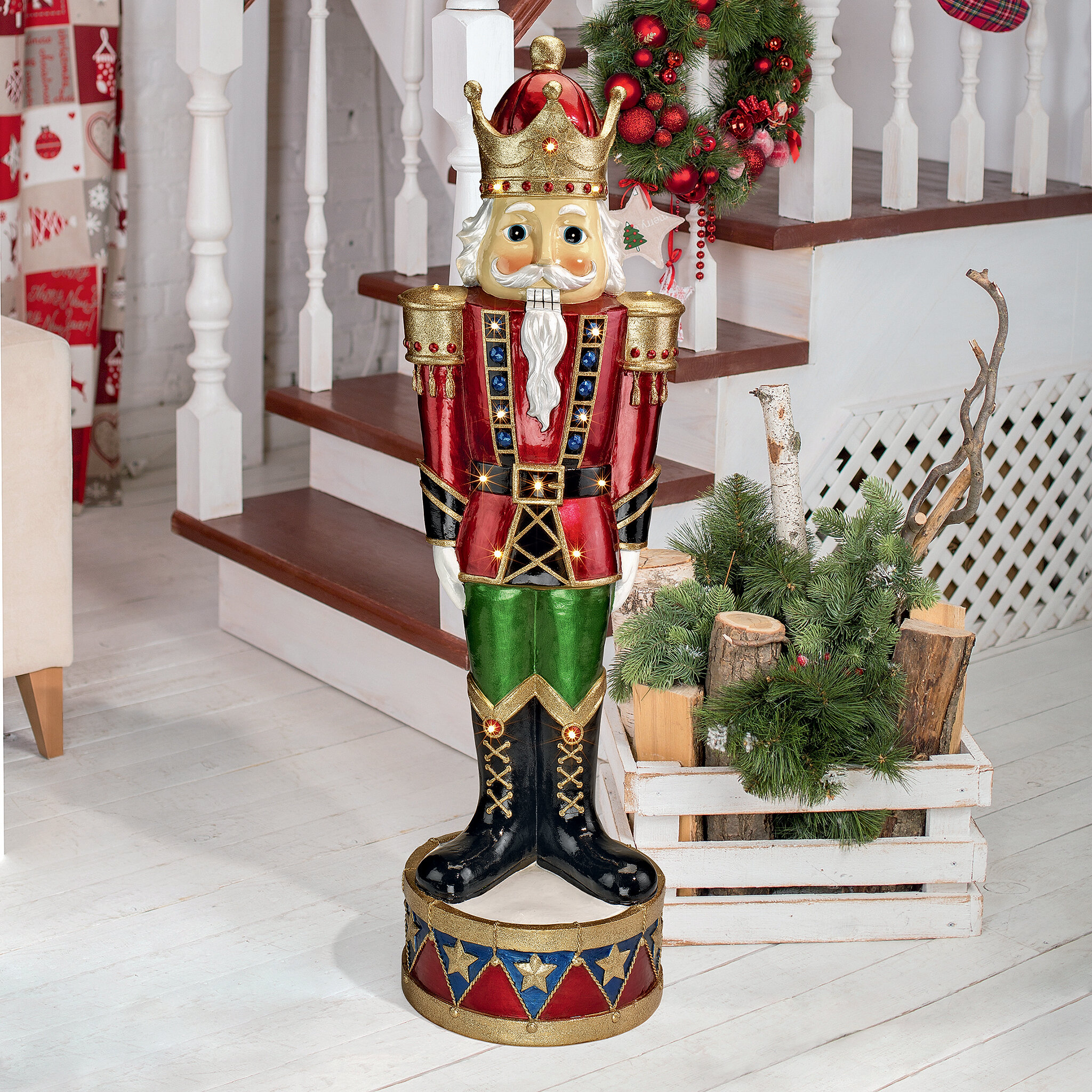 Design Toscano Illuminated Nutcracker Figurine Reviews 