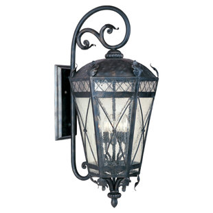 Go to store & view more images Ivers 3-Light Outdoor Wall Lantern by Astoria Grand