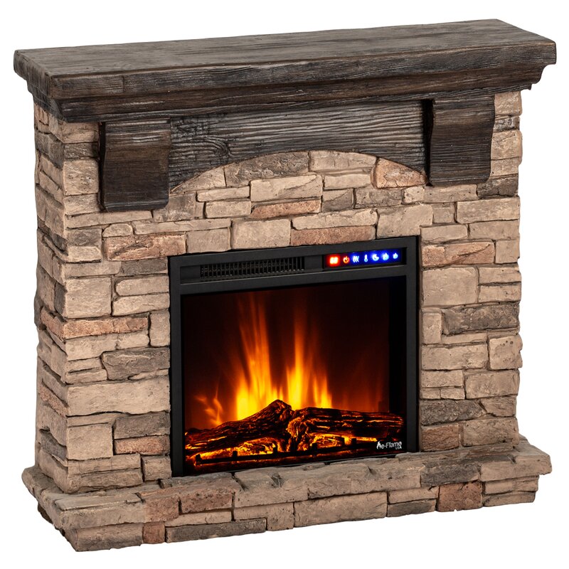 Millwood Pines Mantel And Electric Fireplace Wayfair