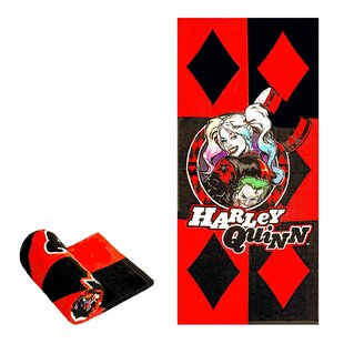 Harley Quinn Dc Comics 100 Cotton Beach Towel